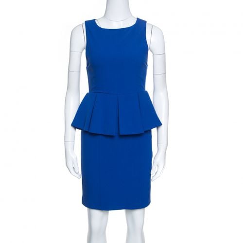 June Cobalt Sleeveless Peplum Dress S - Alice + Olivia - Modalova