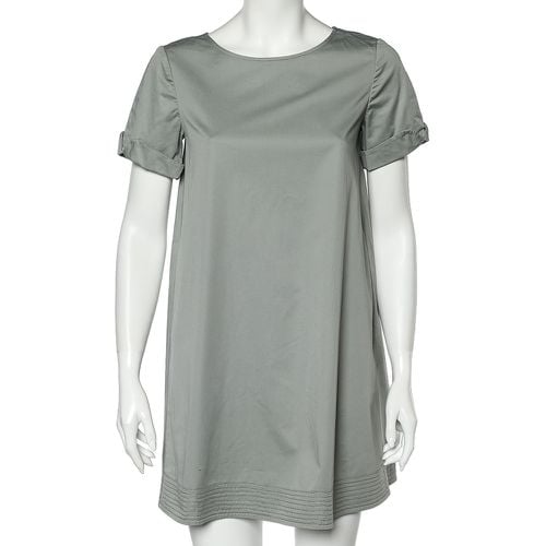 Light Cotton Shift Dress S - Armani Collezioni - Modalova