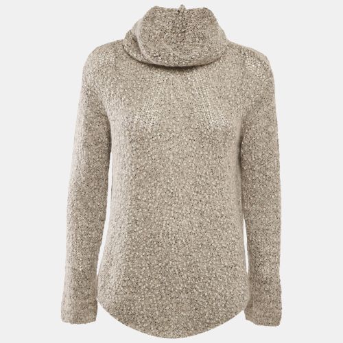 Patterned Knit Turtle Neck Sweater M - Armani Collezioni - Modalova