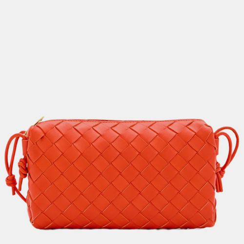 Leather Loop Baguette Shoulder Bag - Bottega Veneta - Modalova