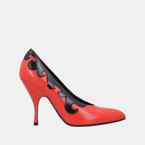 Leather Contrast Detail Pumps 40 - Bottega Veneta - Modalova