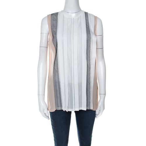 Cotton Panelled Sleeveless Top S - Bottega Veneta - Modalova