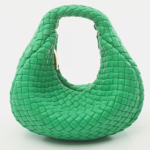 Leather Padded Jodie Intrecciato Handbag - Bottega Veneta - Modalova