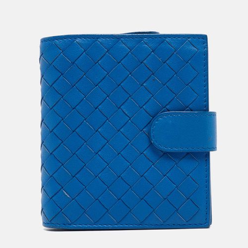 Intrecciato Leather Compact Wallet - Bottega Veneta - Modalova