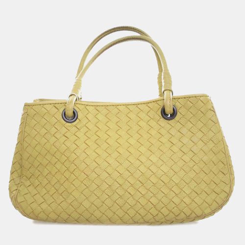 Calf Leather Mini Intrecciato Tote - Bottega Veneta - Modalova