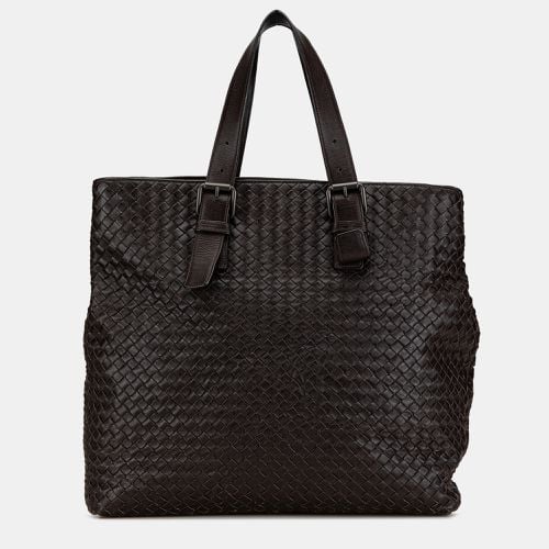 Nappa Intrecciato Belted Tote - Bottega Veneta - Modalova