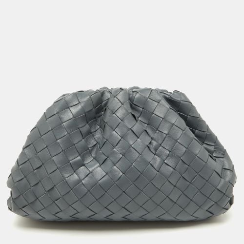 Intrecciato Leather Teen Pouch Clutch - Bottega Veneta - Modalova