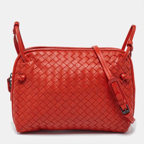 Intrecciato Leather Nodini Crossbody Bag - Bottega Veneta - Modalova