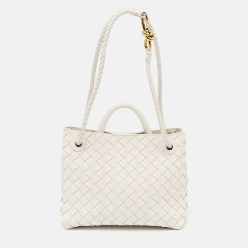 Intrecciato Leather Small Andiamo Tote - Bottega Veneta - Modalova