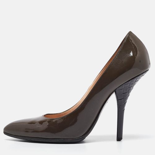 Patent Leather Pointed Toe Pumps Size 38.5 - Bottega Veneta - Modalova