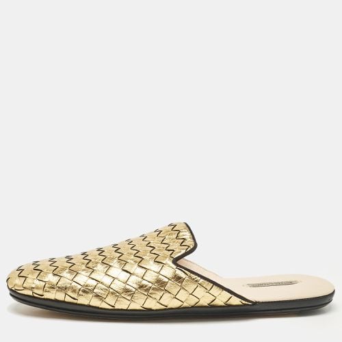 Woven Leather Fiandra Mules Size 37 - Bottega Veneta - Modalova