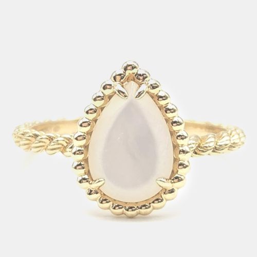 K Gold and Mother of pearl Serpent Boheme Ring 54 - Boucheron - Modalova