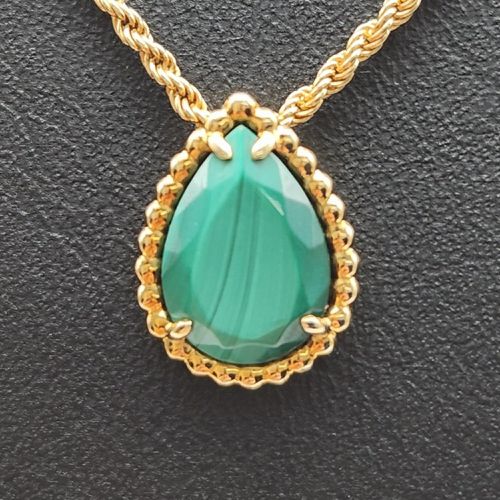 K Gold & Malachite Serpent Boheme Necklace - Boucheron - Modalova