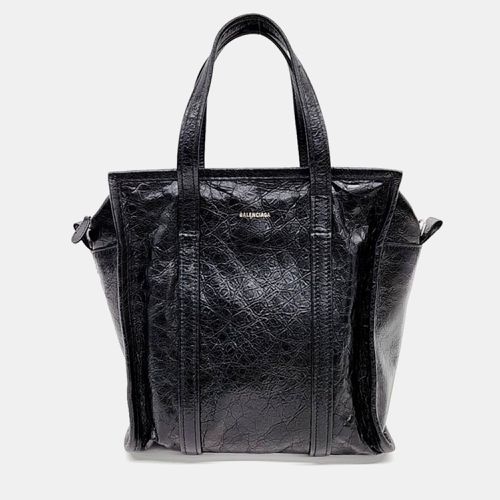 Leather Bazar Tote Bag - Balenciaga - Modalova