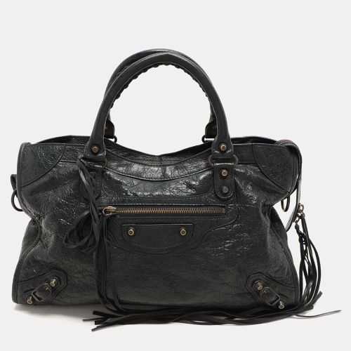 Leather Motorcycle City Bag - Balenciaga - Modalova