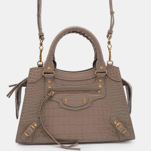 Embossed Leather Neo Classic City Small bag - Balenciaga - Modalova