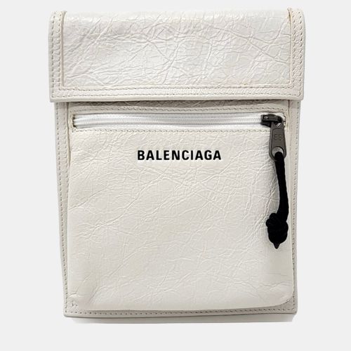 Leather Explorer Mini Crossbody Bag - Balenciaga - Modalova