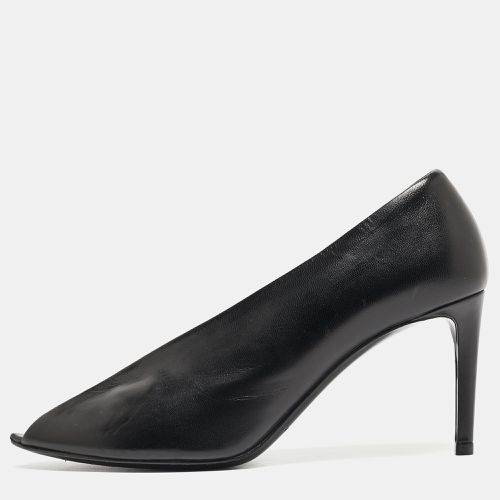 Leather V Neck Open Toe Pumps Size 37 - Balenciaga - Modalova