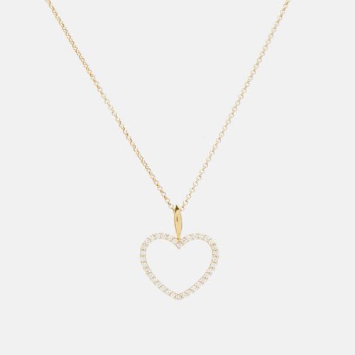 Adonia Diamond 18k Gold Heart Pendant Necklace - Bernhard H. Mayer - Modalova