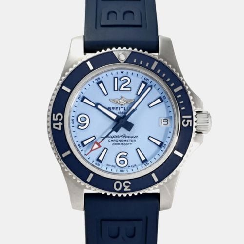 Stainless Steel Superocean A17316D81C1A1 Automatic Women's Wristwatch 36 mm - Breitling - Modalova