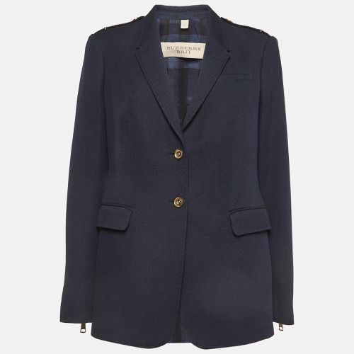 Cotton Single Breasted Blazer M - Burberry Brit - Modalova