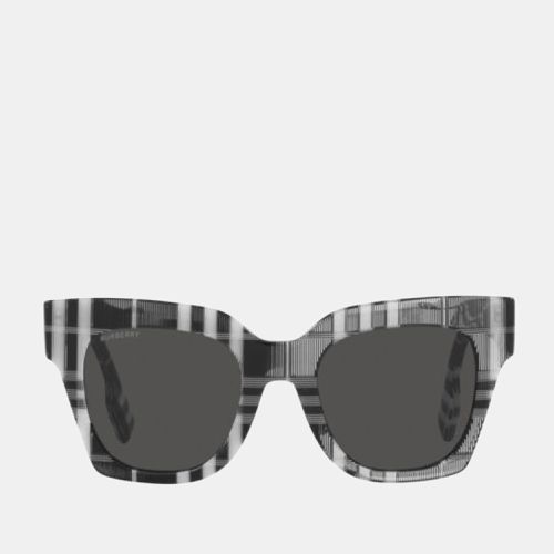 Check White/ Kitty Women's Sunglasses 51mm - Burberry - Modalova