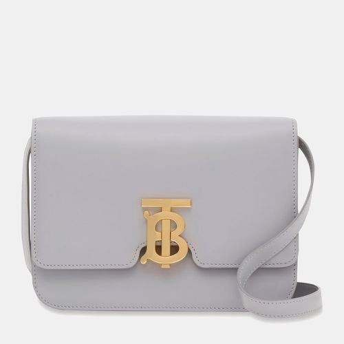 Leather Small TB Crossbody Bag - Burberry - Modalova