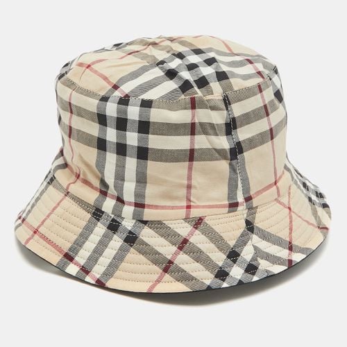 Vintage Check Cotton Bucket Hat - Burberry - Modalova