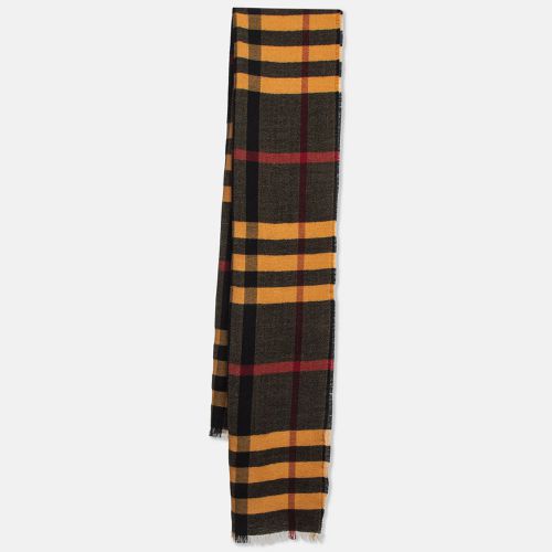 Gaint Check Wool Muffler - Burberry - Modalova