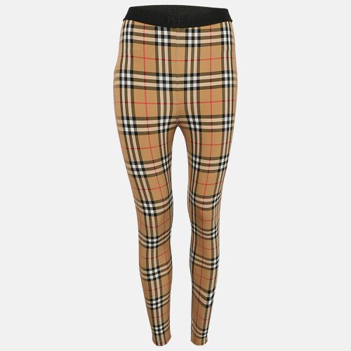 Novacheck Print Jersey Belvoir Leggings XS - Burberry - Modalova