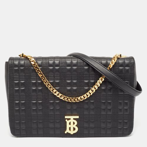 Quilted Leather Lola Flap Shoulder Bag - Burberry - Modalova