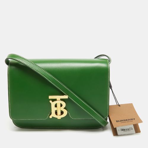 Leather Small TB Shoulder Bag - Burberry - Modalova