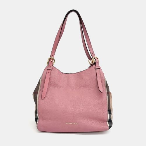 Leather Canterbury shoulder bag - Burberry - Modalova