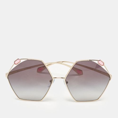 Gradient 6160 Serpenti Hexagonal Sunglasses - Bvlgari - Modalova