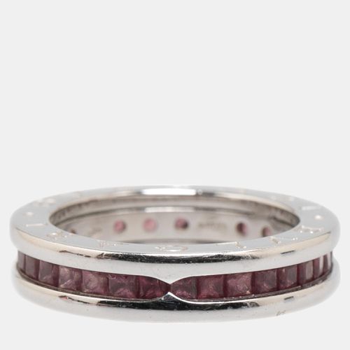 K Gold Garnet B.Zero1 1 Band Ring - Bvlgari - Modalova