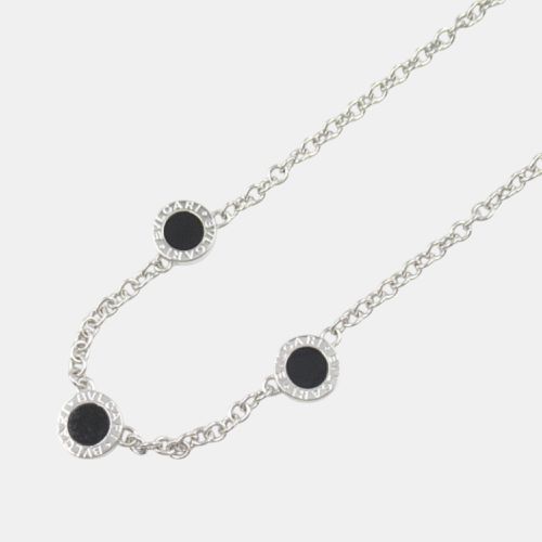 Onyx Diamond Necklace 18k Gold Gold Black Metal - Bvlgari - Modalova