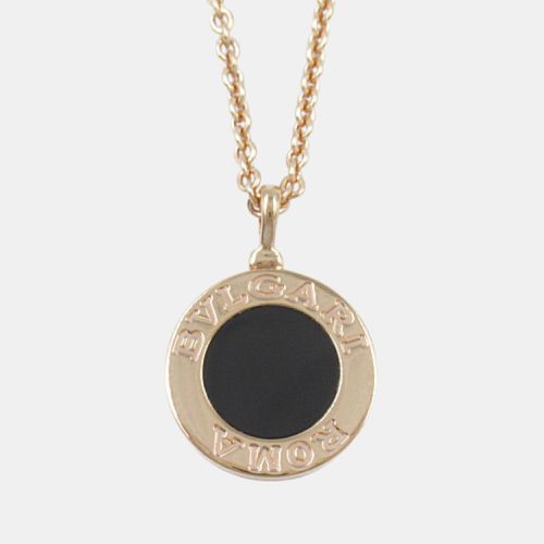 Diamond Onyx Necklace 18k Gold Gold Black Metal - Bvlgari - Modalova