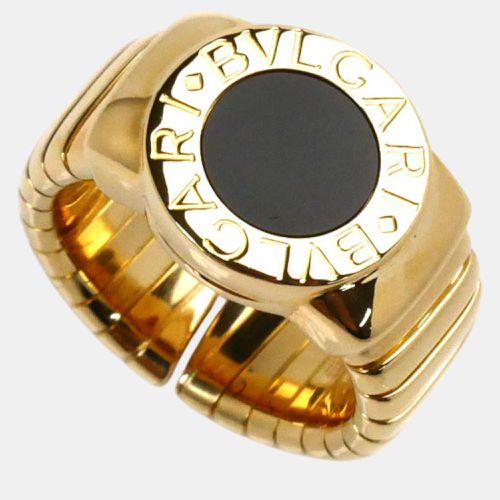 K Gold Onyx Ring Size Japan 9.5 EU 50 - Bvlgari - Modalova