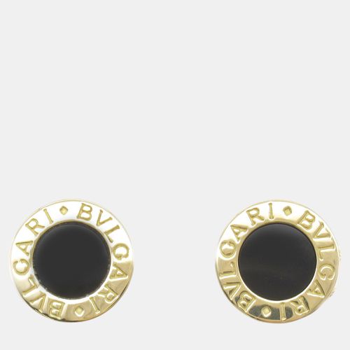 Onyx 18k Gold Gold Earrings Black Metal - Bvlgari - Modalova