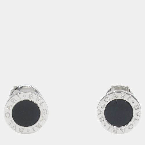 Onyx 18k Gold Earrings Jewelry Black Metal - Bvlgari - Modalova