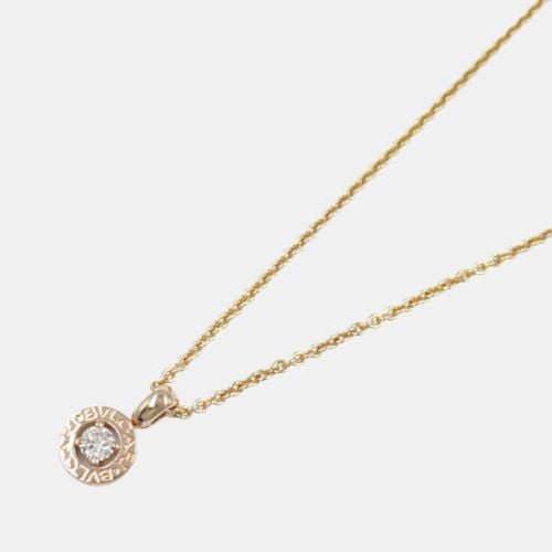 K Rose & Diamond Pendant Necklace - Bvlgari - Modalova