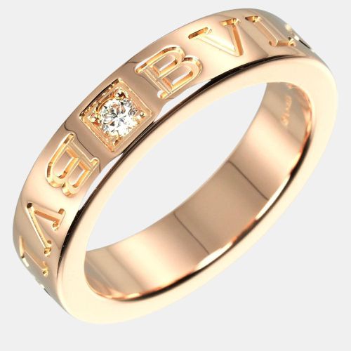 Gold Diamond B.Zero1 Ring EU 47 - Bvlgari - Modalova