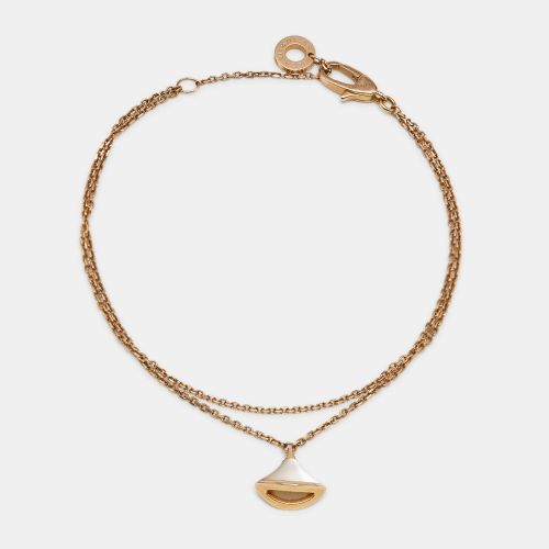 Divas' Dream Mother of Pearl 18k Rose Bracelet SM - Bvlgari - Modalova