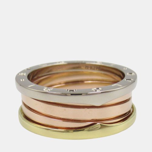 B-Zero1 Perfect Mistake 18K Yellow, White, Rose Ring EU 61 - Bvlgari - Modalova