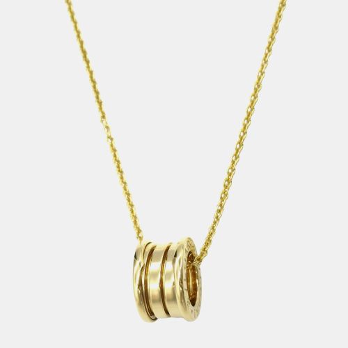 B.Zero1 18K Gold Pendant Necklace - Bvlgari - Modalova
