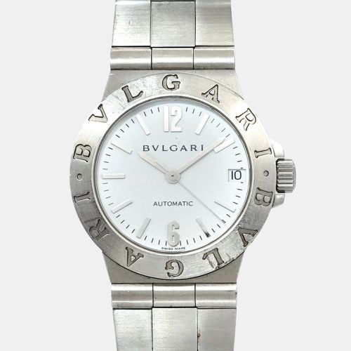 Stainless Steel Diagono LCV29S Automatic Women's Wristwatch 29 mm - Bvlgari - Modalova