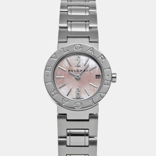 Shell Stainless Steel BB23SS Quartz Women's Wristwatch 23 mm - Bvlgari - Modalova