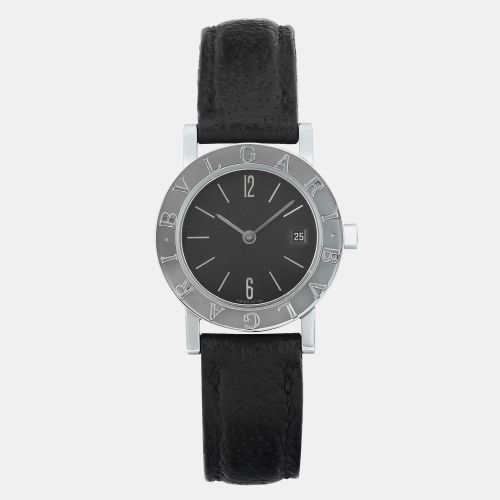 Stainless Steel BB 26 SLD Quartz Women's Wristwatch 26mm - Bvlgari - Modalova