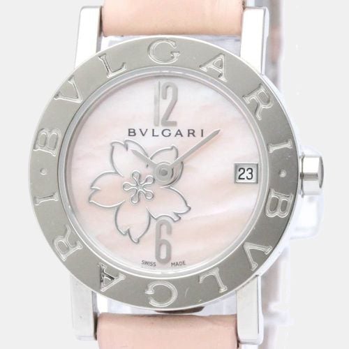 MOP Stainless Steel BB23SL Women's Wristwatch 23 mm - Bvlgari - Modalova