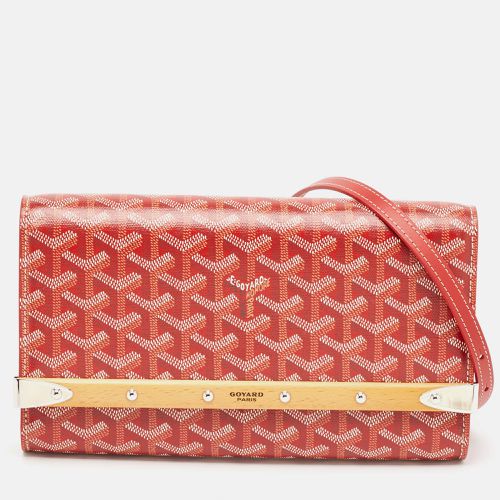 Ine Coated Canvas Monte Carlo PM Clutch - Goyard - Modalova